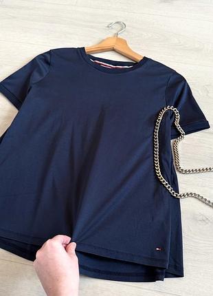 Брендовая футболка oversize tommy hilfiger (оригинал)