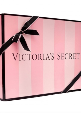 Подарункова коробка victoria's secret. вікторіас сікрет. вікторія сікрет. оригінал5 фото