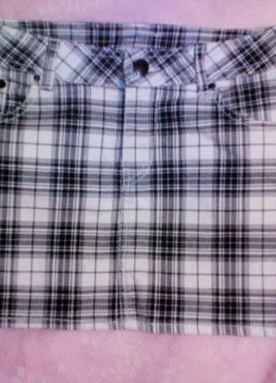 Оригінальна спідниця h&m джинсова дівчинці на 11-12років