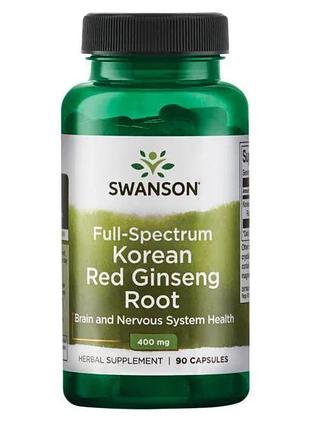 Korean red ginseng root 400 mg - 90 caps