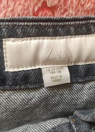 Юбка джинсовая zara 2