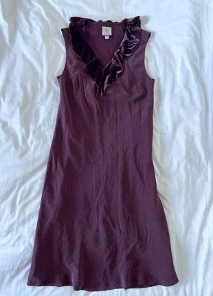 Шовкова сукня laura ashley l