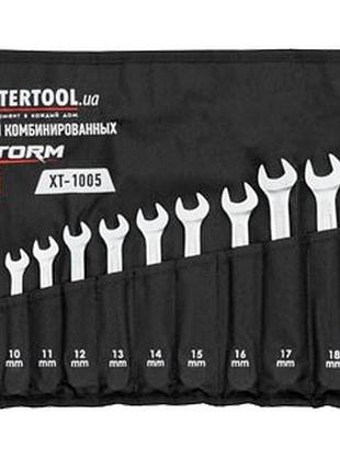 Набор рожково-накидных ключей intertool - 15 шт. (6-22 мм) storm xt-1005 (xt-1005)