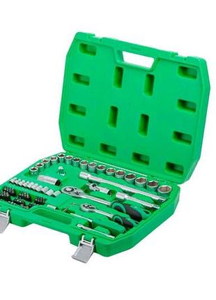 Набор инструмента intertool - 1/4" x 1/2" 82 ед. semipro (et-6082sp)