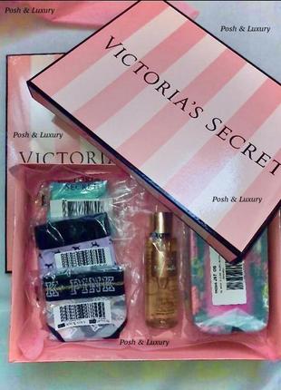 Подарочная коробка victoria's secret. викториас сикрет. вікторія сікрет. оригинал4 фото