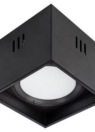Светильник накладной квадрат. "sandra-sq15" 15w 4200k черный