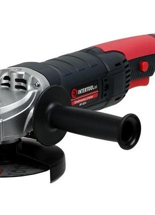 Угловая шлифмашина intertool 1200 вт x 125 мм болгарка для резки и шлифовки