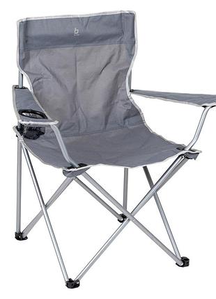 Кресло раскладное bo-camp foldable compact grey