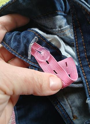 Джинсовый комбинезон для девочки 110-116 см 4