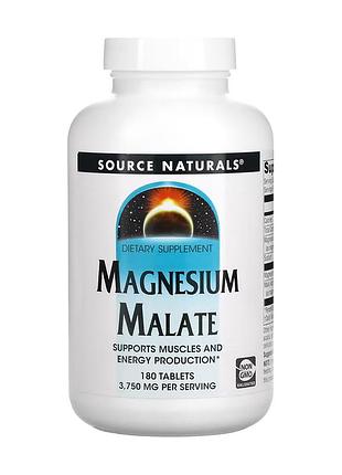Magnesium malate 1250 mg - 180 tabs
