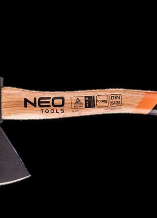 Колун neo 1000 г, деревянная рукоятка (27-010)