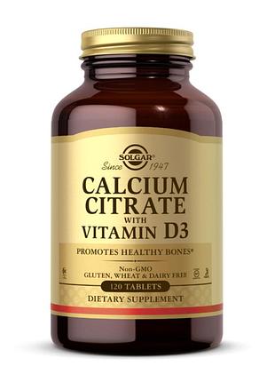 Calcium citrate with vitamin d3 - 120 tabs