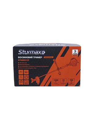 Бензиновая мотокоса sturmax btm8931p 7