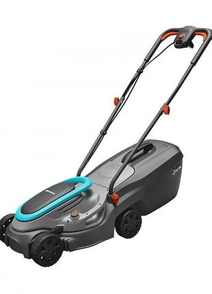 Газонокосилка gardena powermax 32/1200 g2 электрическая
