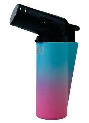 Зажигалка clipper mini torch metallic gradient