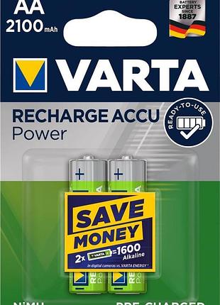 Акумулятор varta rechargeable accu aa 2100mah bli 2 ni-mh (56706101402)