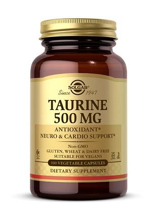 Taurine 500mg - 100 vcaps