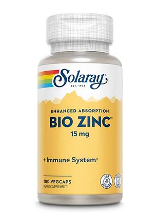 Bio zinc 15mg - 100 vcaps