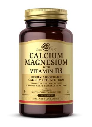 Calcium magnesium with vitamin d3 - 150 tabs