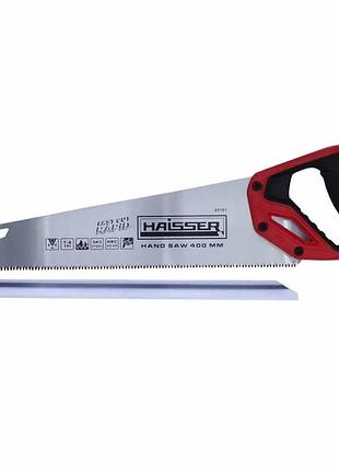 Ножовка по дереву haisser 400 мм, 7-8tpi, 3d, sk5, rapid
