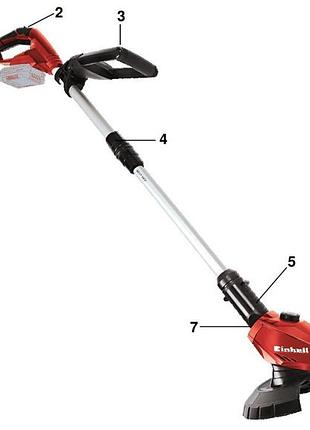 Тример акумуляторний einhell ge-ct 18 li solo 4