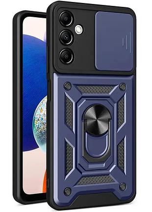 Протиударний чохол для samsung a16 / a16 5g (a165 / a166) з захистом камери defender (синій)