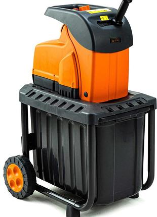 Измельчитель садовый gtm ds2800/45 ножевой механизм