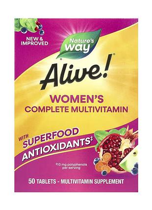 Women's complete multivitamin - 50 tabs