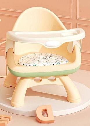 Стульчик со столиком детский 45*37*38см bm-91788 белый top shop ua_