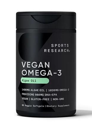 Vegan omega-3 1400mg - 60 softgels