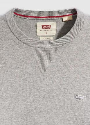 Светр levis a72070 midtone heather grey 4