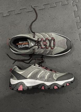 Кроссовки мужские - skechers relaxed 204242 char pine trail - kordova - size 43 - цвет серый