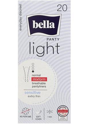 Ежедневные прокладки bella sensitive 20 шт