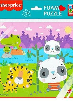 Мягкие пазлы vladi toys vt1109-03 панда 25 элементов