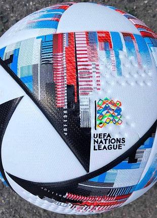 Футбольный мяч uefa nations league speedshell | размер 5 + подарок насос,голка,сетка