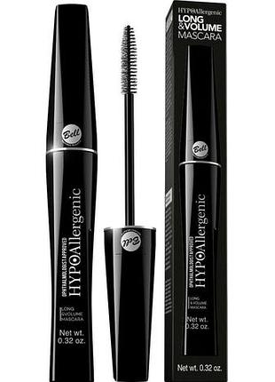 Туш для вій bell hypo allergenic long & volume mascara 9 г