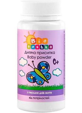 Дитяча присипка від попрілостей bioton biotoshka 75 г