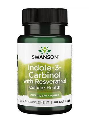 Indole-3-carbinol with resveratrol 200mg - 60 caps