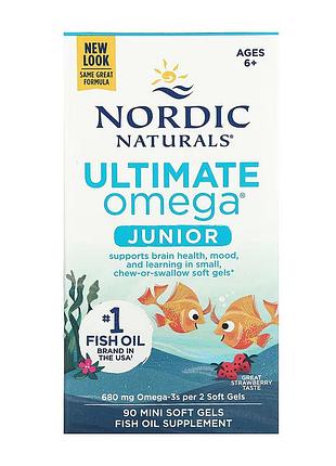 Ultimate omega junior - 90 mini softgels