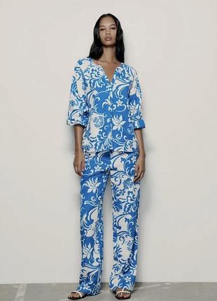 Новий лляний костюм zara