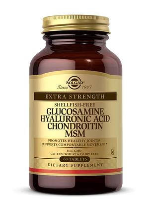 Glucosamine hyaluronic acid chondroitin msm - 60 tabs