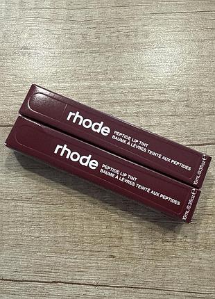 Тінтований пептидний бальзам для губ rhode peptide lip tint pbj