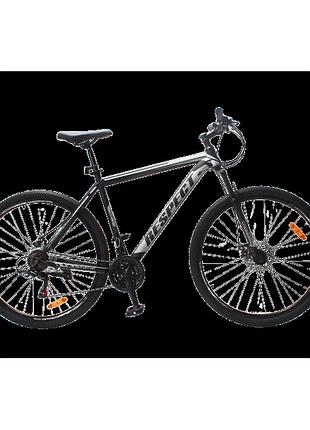 Crossbike велосипед crossbike respect 29" 19" чорний-сірий