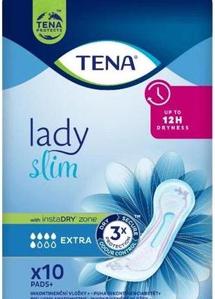 Урологічні прокладки tena lady slim extra 10 шт 5 к