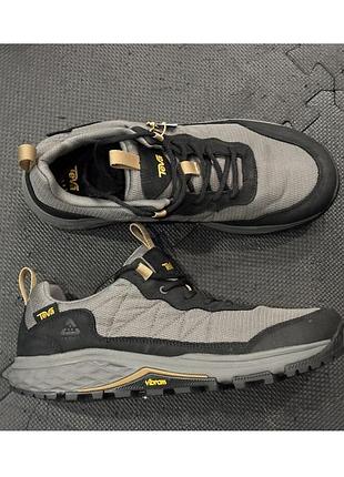 Треккинговые туристические мужские кроссовки - teva men's ridgeview rp black hiking shoes 1116627.blk - eu 47