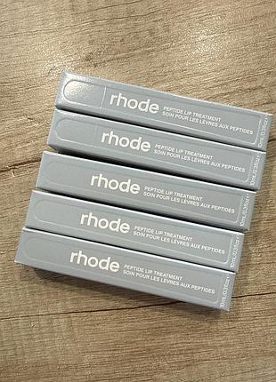 Прозорий пептидний бальзам для губ без смаку та аромату rhode peptide lip treatment unscented