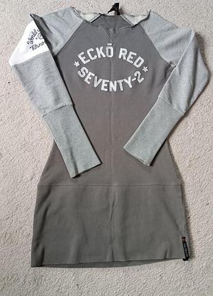 Міні сукня з написом eckored 4