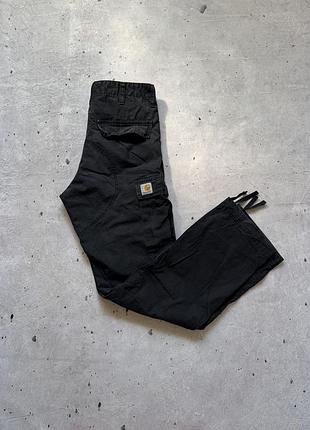 Чоловічі карго штани на утяжках carhartt wip розмір 28х32