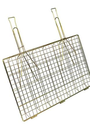 Решетка-гриль двойная ручка "профи" 55*60*35см mh-0912