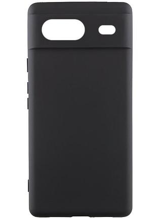Чехол silicone cover lakshmi full camera (aaa) для google pixel 8a черный / black